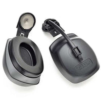 QUICKSNAP CAP MOUNT Earmuff Black/silver 25 dB NRR Cls 4 equiv