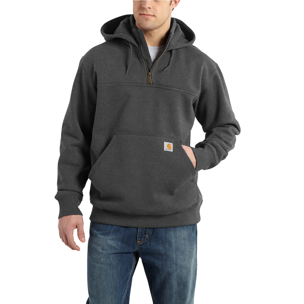 Carhartt PAXTON 1/4 zip hooded sweatshirt