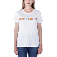 Carhartt WOMENS Relaxed fit MULTI COLOUR LOGO Graphic T-Shirt