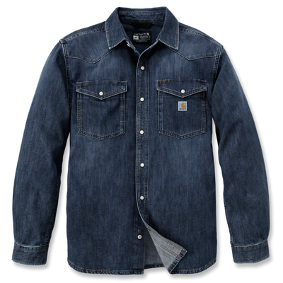 Carhartt MONTANA Relaxed Fit Denim LS Shirt