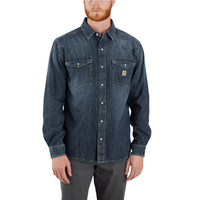 Carhartt MONTANA Relaxed Fit Denim LS Shirt