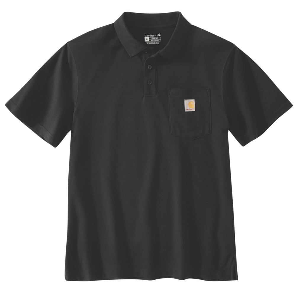 Carhartt Loose Fit Midweight Short-Sleeve Pocket Polo