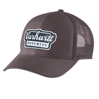 Carhartt Rugged Flex Twill Mesh Back Script Patch Cap