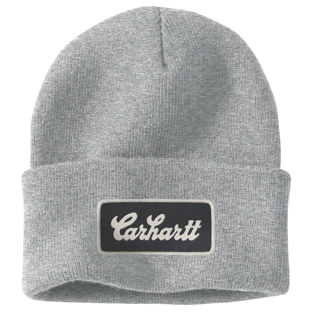 Carhartt Knit Cuffed Script Patch Beanie