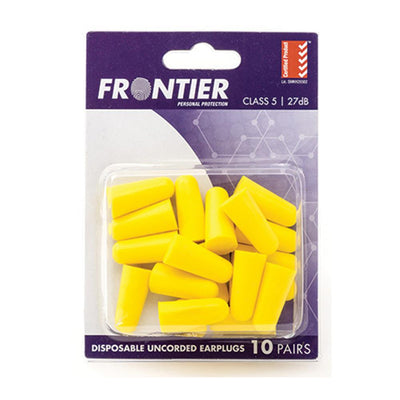 Frontier Foam Ear Plugs 10 Pk