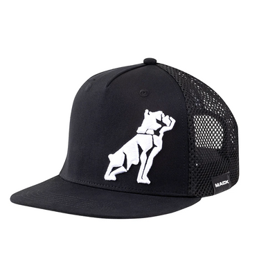 MACK  Flat Brim mesh trucker hat