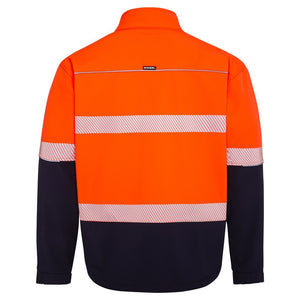 Mack Xenon 2Tone Hi Vis Taped Recycled Softshell Jacket