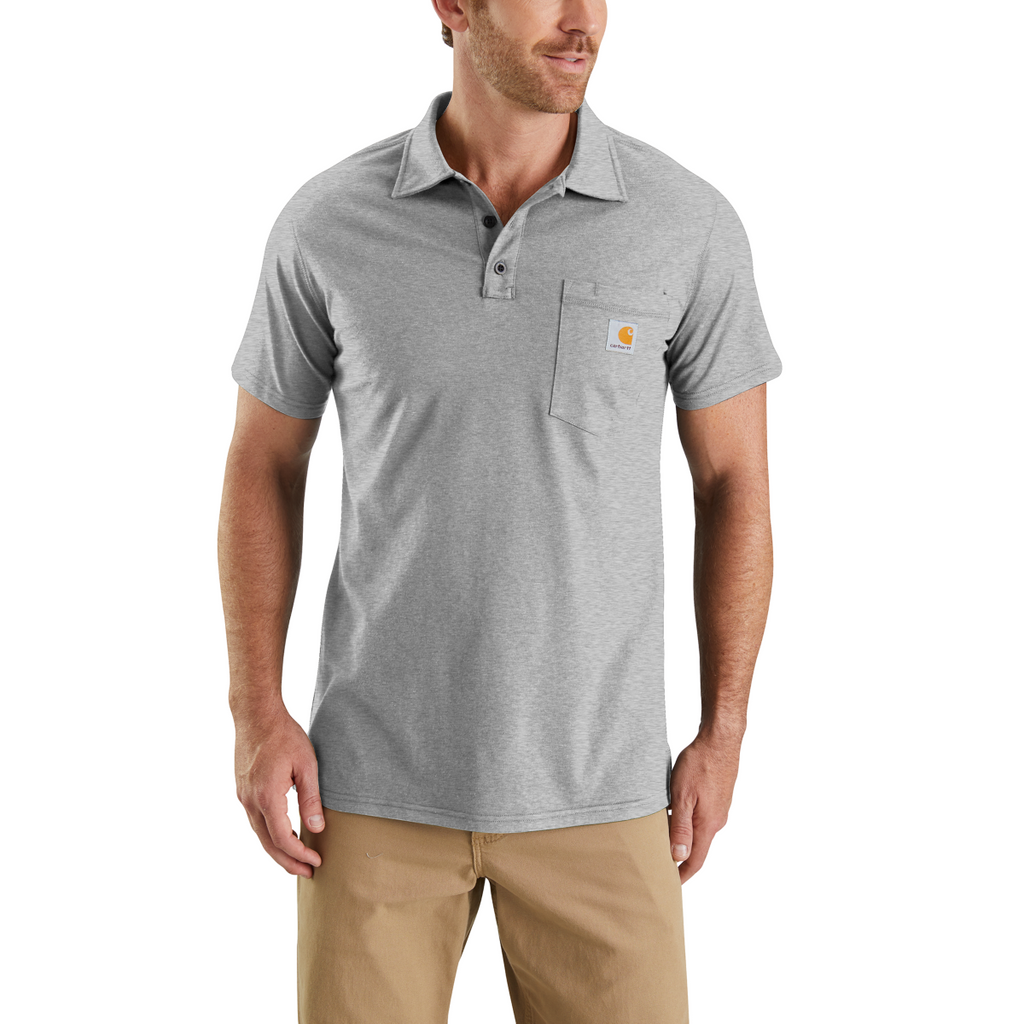 Carhartt FORCE Cotton Delmont Pocket Polo