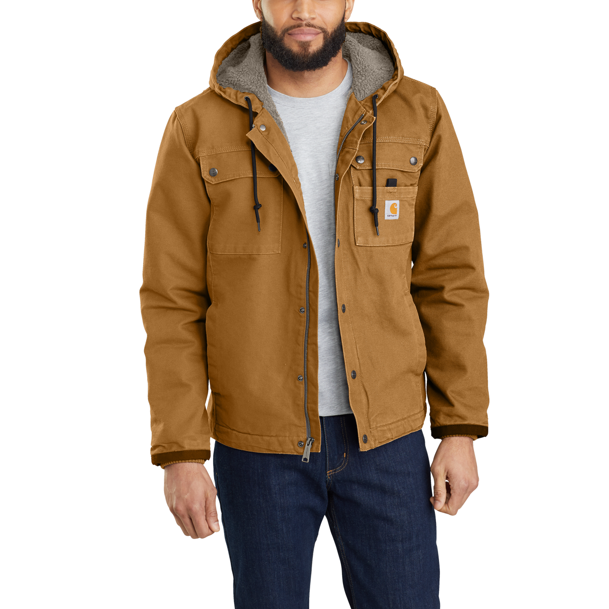 Carhartt men's sale jacket with hood