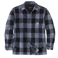 Carhartt RELAXED FIT SHERPA LINED Plaid Shirtjac