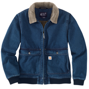 Carhartt WOMENS Relaxed Fit SHERPA-LINED DENIM Jacket