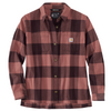 Carhartt WOMENS RUGGED FLEX® Loose fit midweight flannel long-sleeved shirt