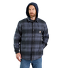 Carhartt RUGGED FLEX® RELAXED FIT FLANNEL FLEECE LINED HOODED SHIRT JAC