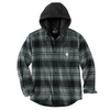 Carhartt RUGGED FLEX® RELAXED FIT FLANNEL FLEECE LINED HOODED SHIRT JAC