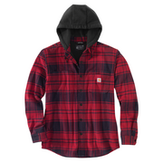 Carhartt Relaxed Fit Fleece lined hooded shirt-jac  (TJ5621)