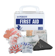 FIRST AID KIT VEHICLE POLY WHITE BOX