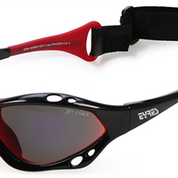 MISTRAL Sports Crystal Black frame, Polarized Grey lens