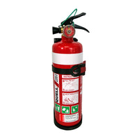 Fire Extinguisher 1kg ABE w/ Plastic Brack