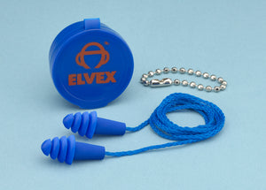 QUATTRO Reusable Corded Earplug with case