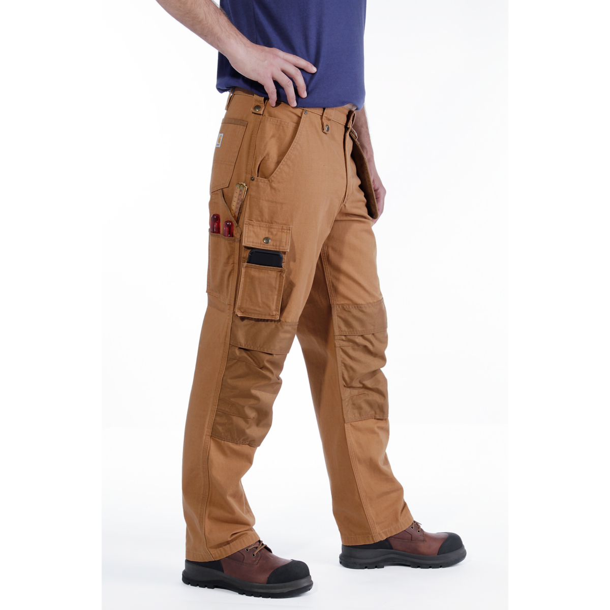 Carhartt 100233 Multi Pocket Ripstop Pant Work Trouser White Waist 34