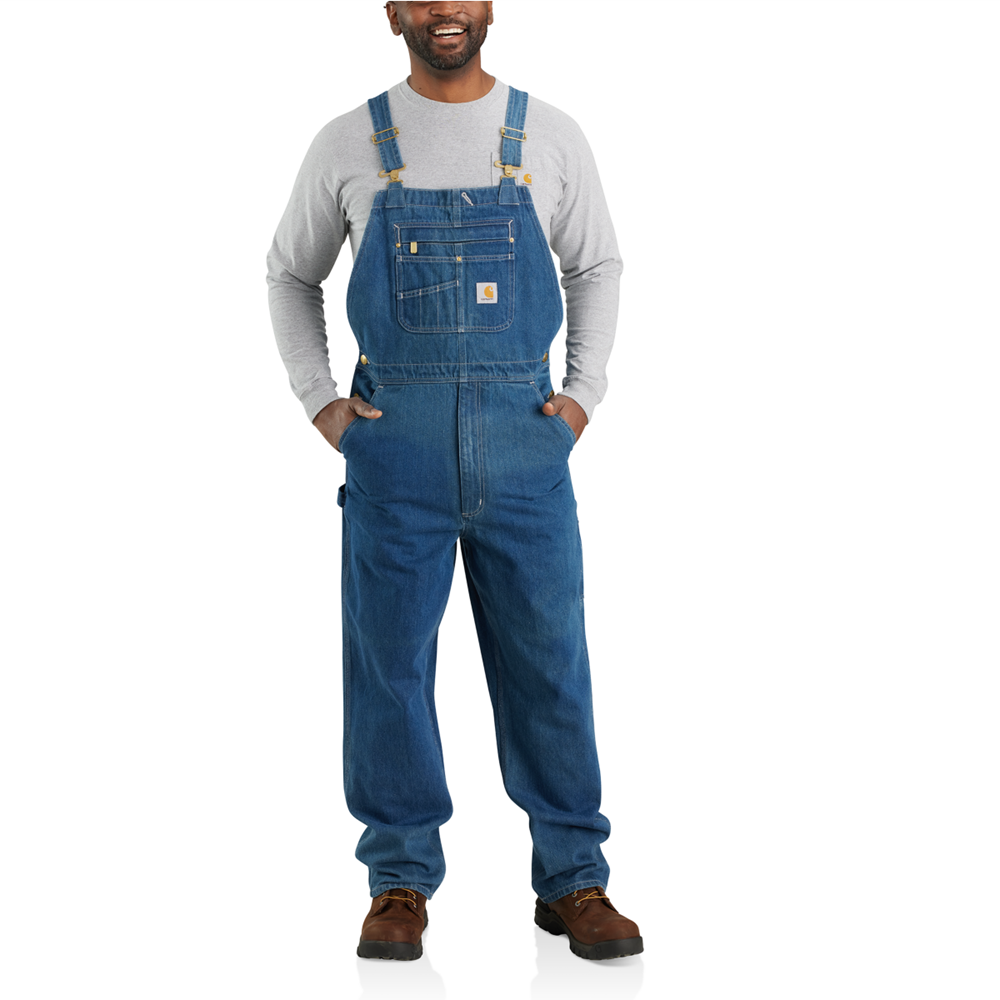 Carhartt OR4672 LOOSE FIT Denim Bib Overall