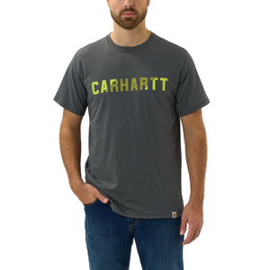 Carhartt FORCE Relaxed fit Midweight Block logo Graphic T-Shirt