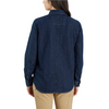 Carhartt WOMENS Relaxed fit midweight Denim Long sleeve shirt