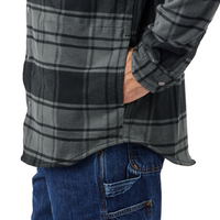 Carhartt RUGGED FLEX® RELAXED FIT FLANNEL FLEECE LINED HOODED SHIRT JAC