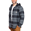 Carhartt RUGGED FLEX® RELAXED FIT FLANNEL FLEECE LINED HOODED SHIRT JAC