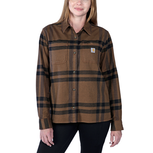 Carhartt WOMENS Loose Fit Midweight Flannel shirt