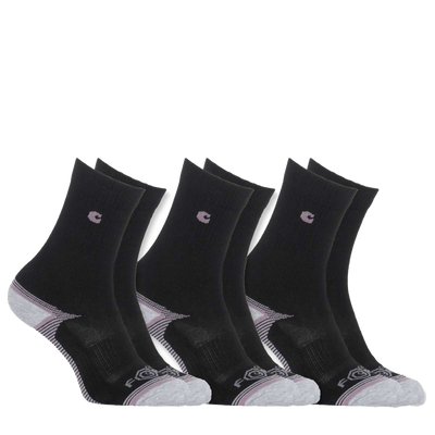 Carhartt Women FORCE PERFORMANCE SOCK 3-Pack