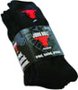 John Bull 3pkt Black socks