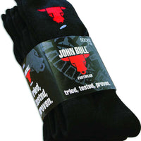 John Bull 3pkt Black socks