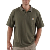 Carhartt PIQUE-KNIT CONTRACTOR'S POCKET Polo