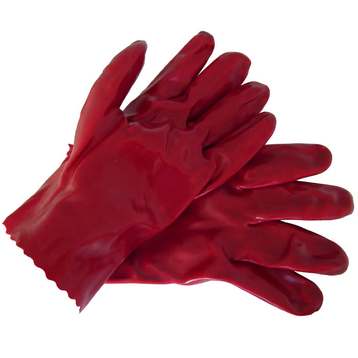 PVC DIPPED Gloves 27cm open cuff