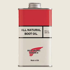 RED WING Heritage All Natural Boot Oil 8oz Tin