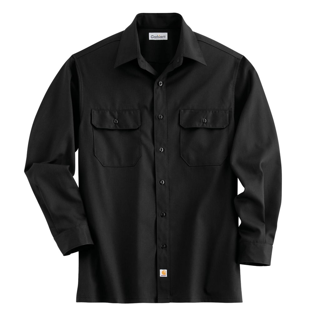 Carhartt twill work shirt hot sale