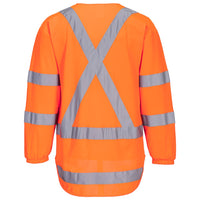 Hi-Vis Day/Night LONG SLEEVE TTMC Zip Vest