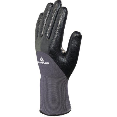 DELTAPLUS Polymide Knitted Glove  3/4 Double Nitrile coating