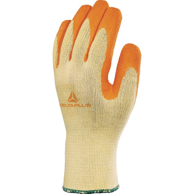 DELTAPLUS Polycotton Knitted Glove with Latex Coating