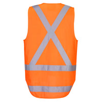 Hi-Vis Day/Night TTMC Zipped Vest