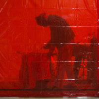 WELDING CURTAIN RED